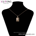 33717 Hot sale beautiful ladies jewelry 18k gold plated pendnat